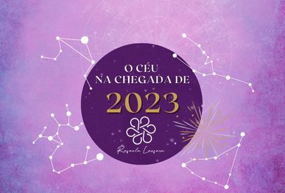 O céu na chegada de 2023